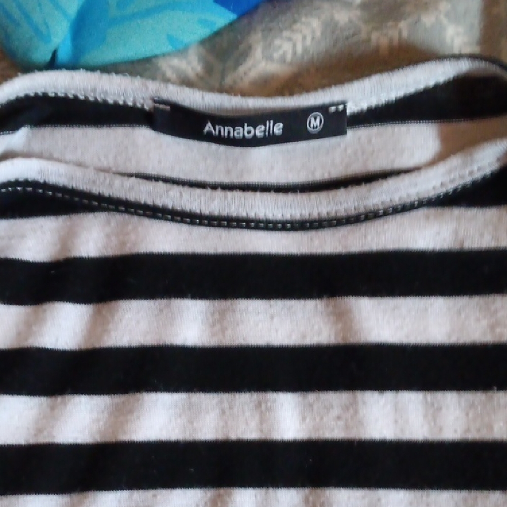Annabelle Monochrome Striped Dress